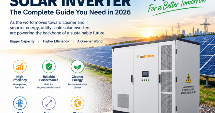 Utility Scale Solar Inverter